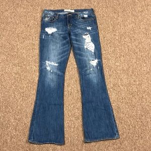 Hollister ripped jeans